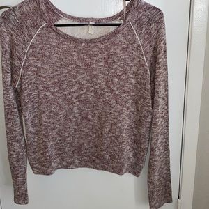 Pink and Purple sweater